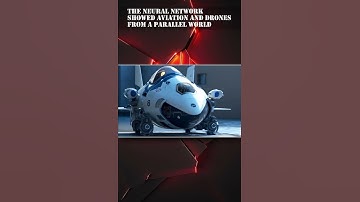 The neural network showed aviation and drones from a parallel world. Part-13 #shorts