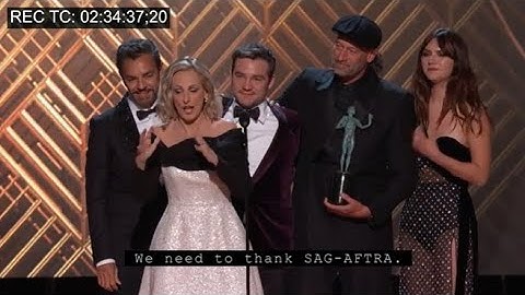 2022 Screen Actors Guild (SAG) Awards with Audio Description and Closed Captioning