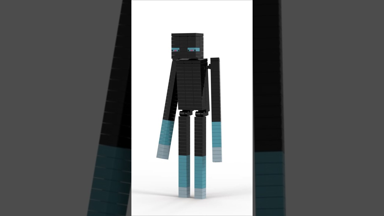 LEGO minecraft enderman | mob skin