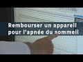 Rembourser un appareil pour lapne du sommeil