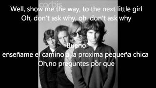 Video thumbnail of "The Doors- Alabama Song (Whiskey Bar) (Subtitulada Ingles-Español)"