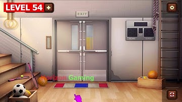 100 Doors Games Escape From School LEVEL 54 - Gameplay Walkthrough Android IOS