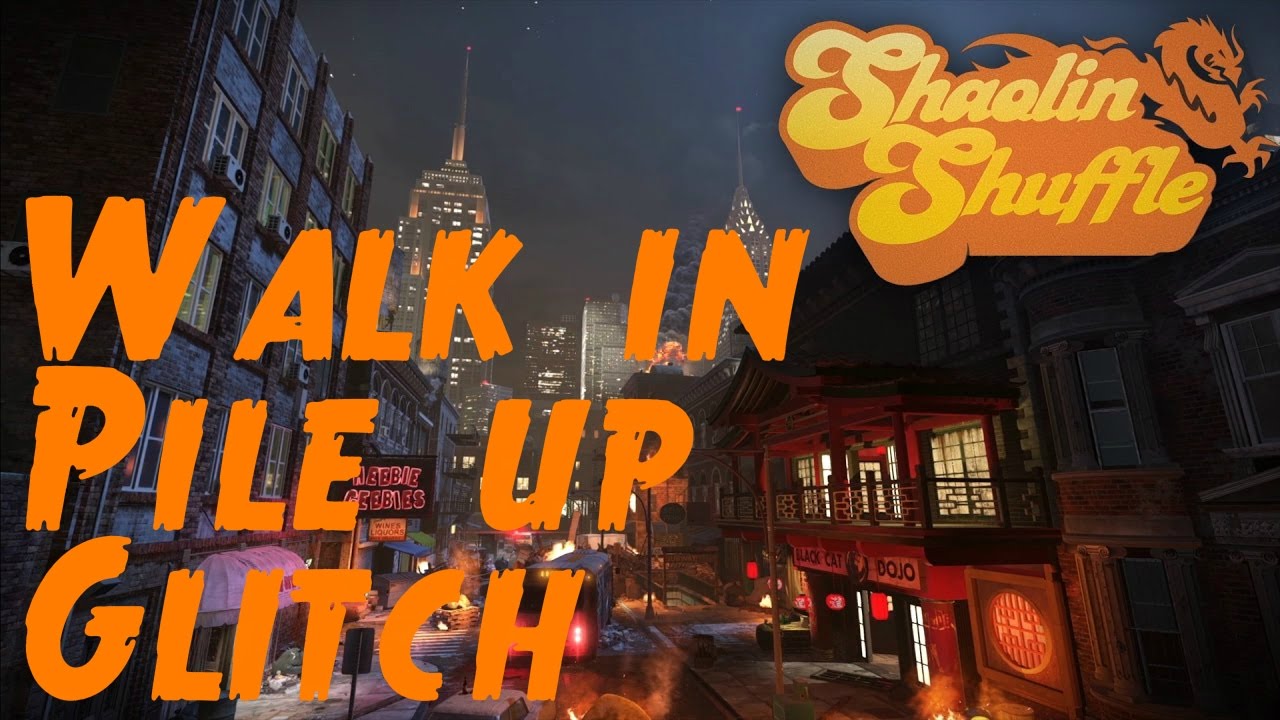 Shaolin Shuffle Pile-up Glitch (unlimited keys, kills, xp)