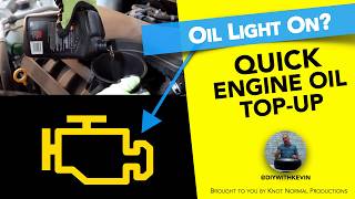 How To Check And Top Up Engine Oil Avoid Engine Damage Diy With Kevin