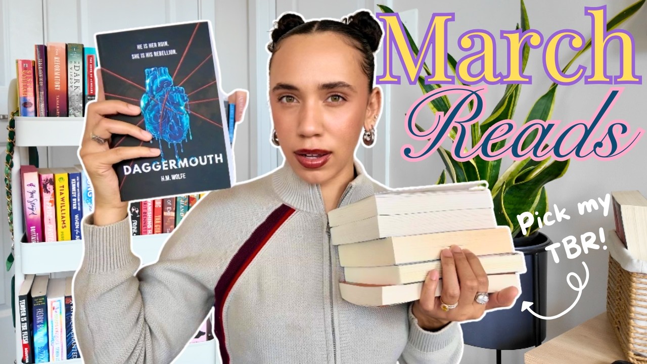 pick my march reads! 🫙📚MARCH TBR 2026