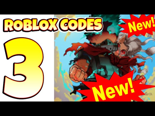 ALL CODES WORK* [2X GEMS!] My Hero Battlegrounds ROBLOX