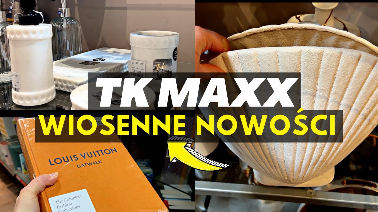 TK MAXX WIOSENNE NOWOŚCI. DODATKI I MEBLE DO DOMU. CO NOWEGO W TK MAXX