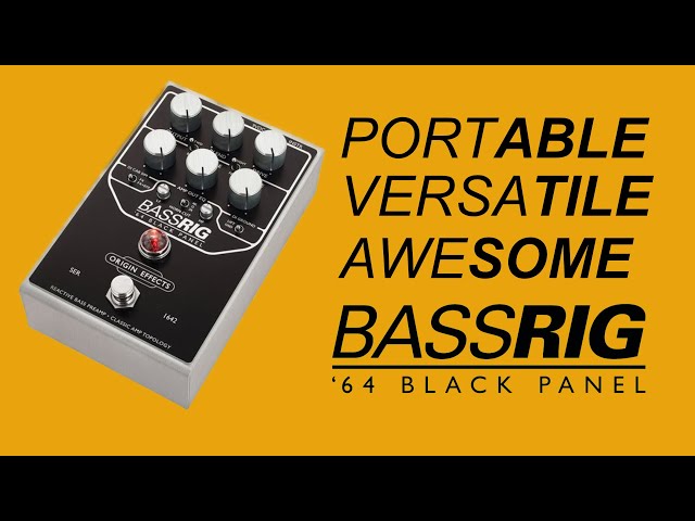 Origin effects Bass rig '64 is a tonal Swiss army knife - YouTube