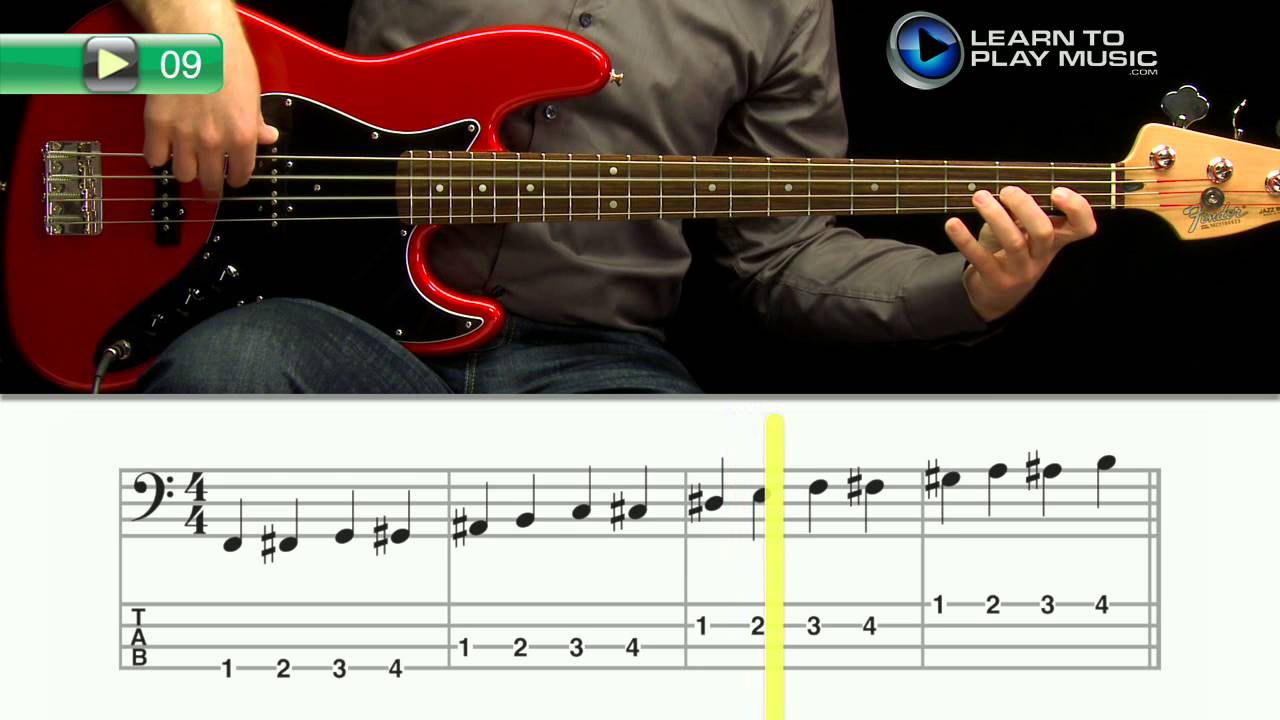 Ex009 How to Play Bass Rock Bass Guitar Lessons YouTube