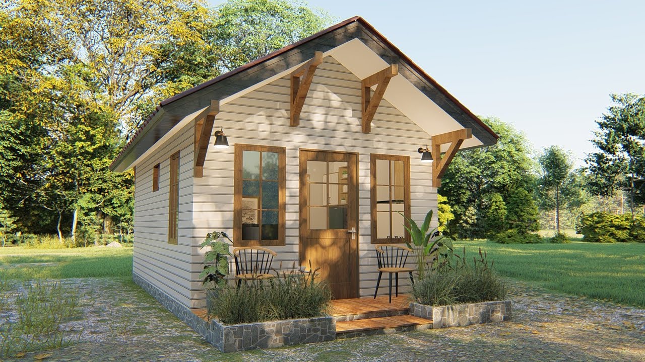 Tiny House Design 4 x 6 meters ( 260 sqft ) Perfect for a Small Space ...