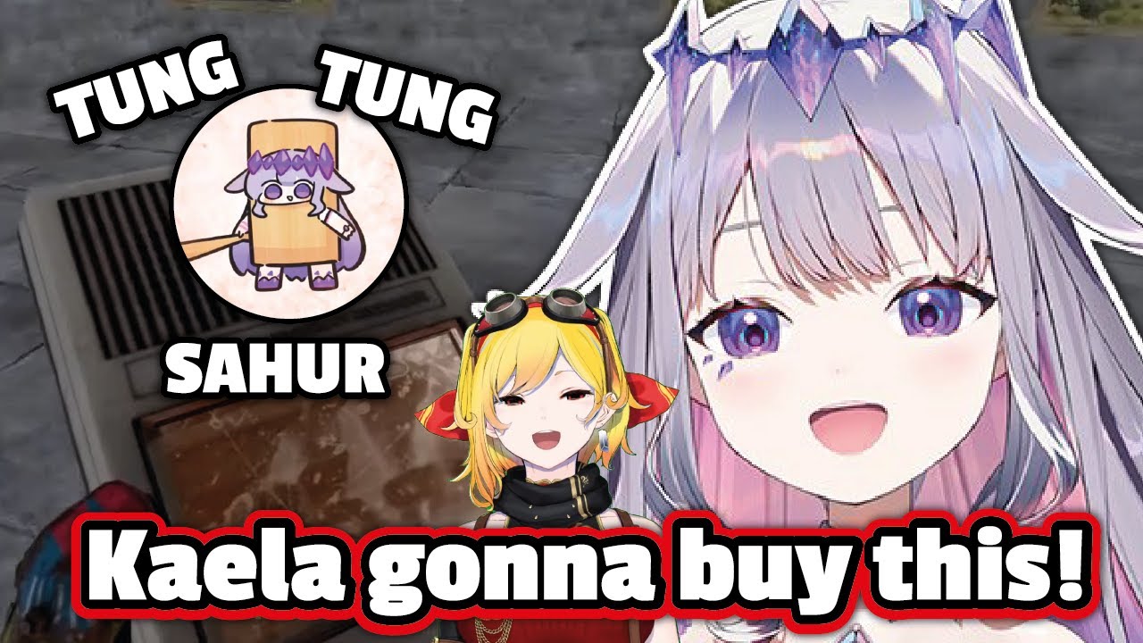 Biboo wants to sell Kaela this Indonesian Brainrot meme Tape on RUST