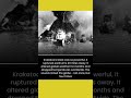 1883 Krakatoa eruption #krakatoa #volcaniceruption #naturaldisasters #tsunami #history #ancient