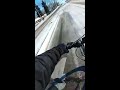 Motorized biking at -8°!