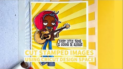 Cut Stamped Images Using Cricut Design Space