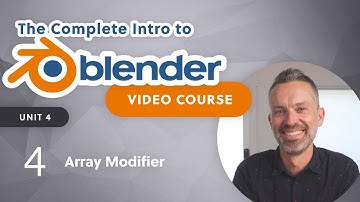 Blender Beginner Tutorial – Array Modifier