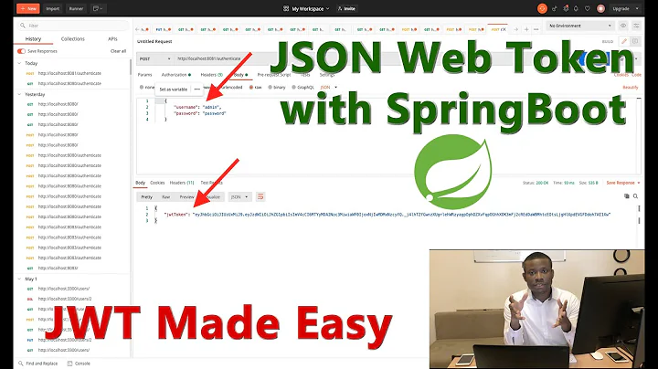 How to Implement JWT (JSON Web Token) in Spring Boot - A Simplified Tutorial