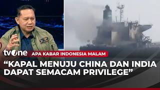 Oil Tanker Explodes After Hitting Mine in Strait of Hormuz, Retired Air Marshal Agung's Analysis ...