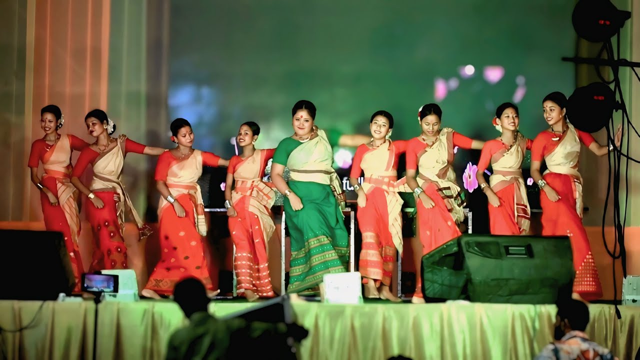 Assamese Mix Song Dance | Bongaigaon University 