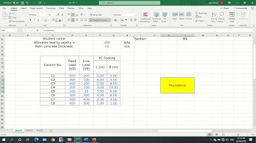 CES 457 (Geotechnical Analysis Using Computers): Check on foundation bearing capacity