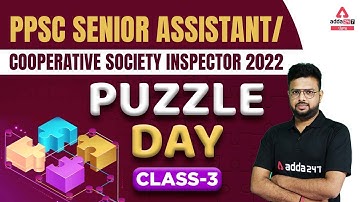 PPSC Senior Assistant, Cooperative Inspector 2022 | PPSC Reasoning | Puzzle #3 By Raj Kumar