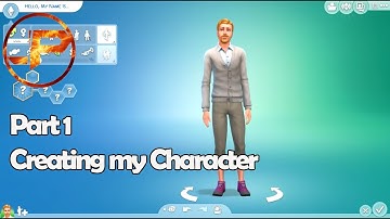 [The Sims 4 Gameplay][Part 1]: Creating My Character