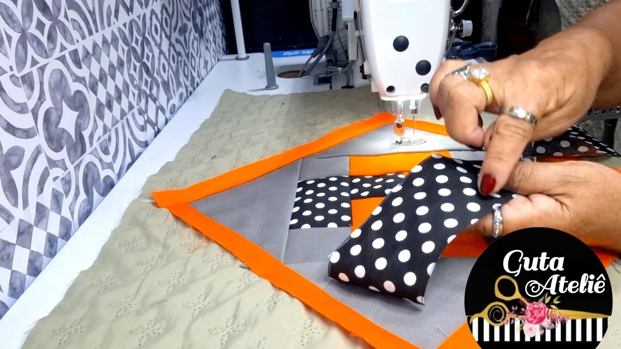 Da Simplicidade a Beleza. Tapete de retalho com passo a passo. 