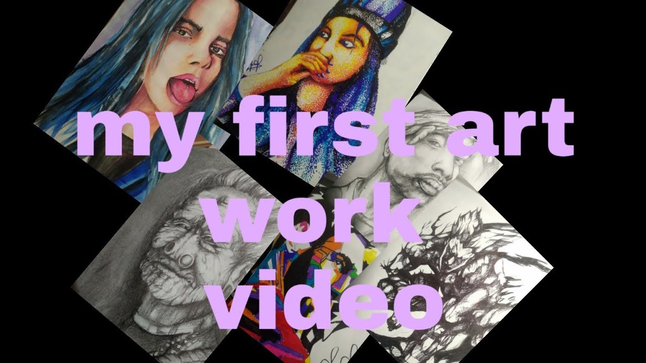 My first art video on YouTube - YouTube