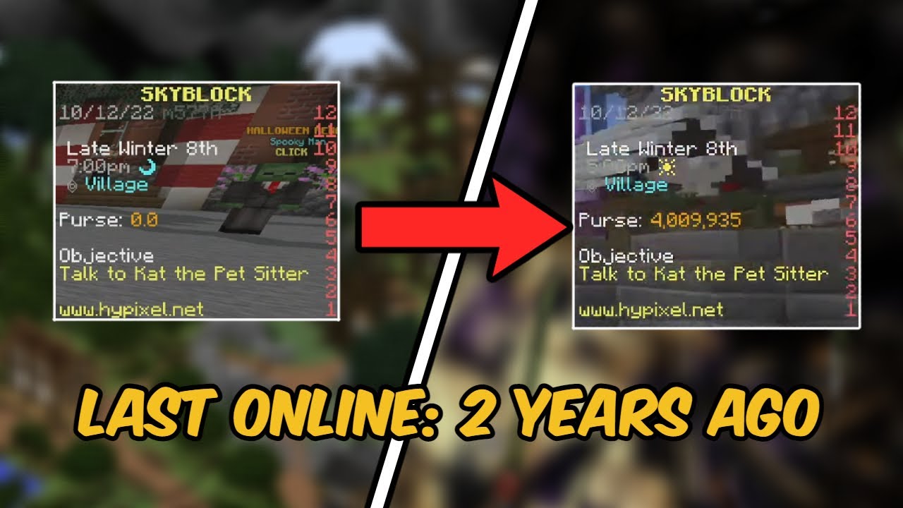 Returning to Hypixel Skyblock After 2 Years