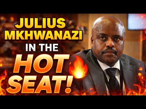 TENSIONS HIGH Julius Mkhwanazi In The HOT SEAT At The Ad Hoc Committee 