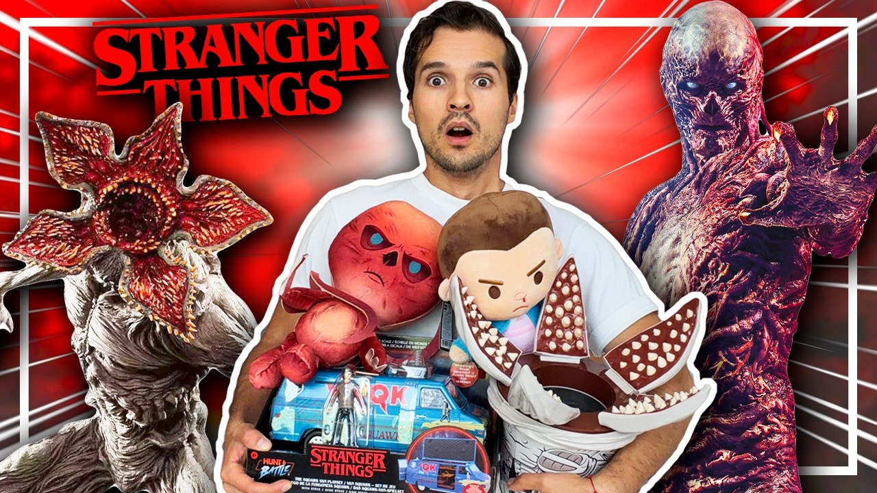Compre TODOS los juguetes de STRANGER THINGS 5 !! / Memo Aponte