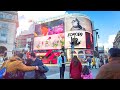 London Walk in West End on Easter Good Friday 🐣 Trafalgar Square, Covent Garden &amp; Soho - 4K 60fps