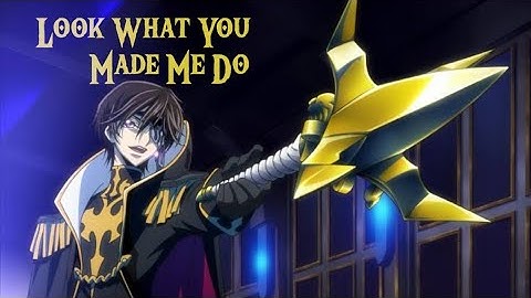 [Code Geass:Akito the Exiled AMV] Look What You Made Me Do - Taylor Swift [Cover By OurLastNight]