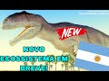 O GIGANOTOSSAURO ESTÁ CHEGANDO JUNTO A UM NOVO ECOSSISTEMA EM BREVE NO DINOSAUR WORLD MOBILE!!!!!