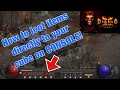 Diablo 2 Resurrected -Patch 2.4.3 - How to Loot directly to your Cube on CONSOLE!