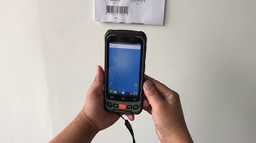 Android 1D Barcode Scanner Test Video