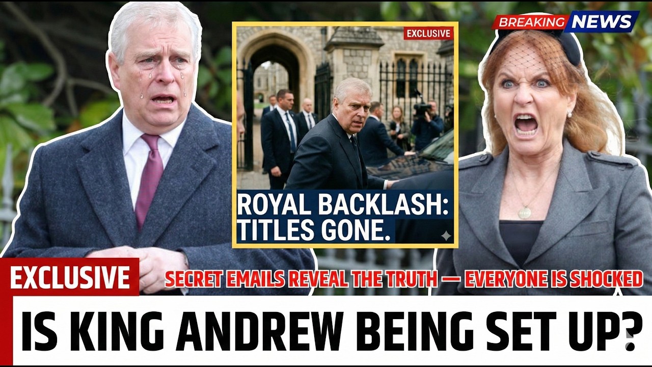 Prince Andrew Reportedly Feels “Anointed” — But Why Did the Palace Finally Step In?