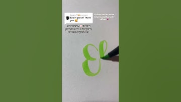 writing names in calligraphy pt. 552! #ella #shorts