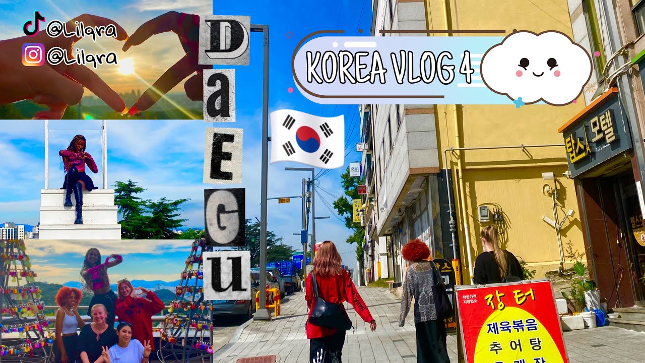 OP STAP NAAR DAEGU, ZUID-KOREA VLOG 🇰🇷 || LILQRAVLOGS