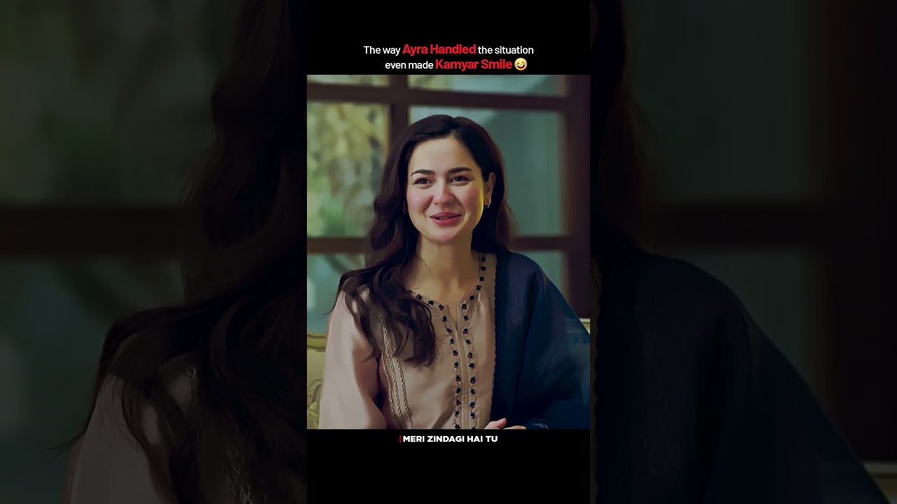 The way Ayra handled the situation 😅❤️&zwj;🔥 #merizindagihaitu #shorts