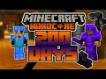 I Survived 200 Days In HARDCORE Minecraft & THIS HAPPENED...