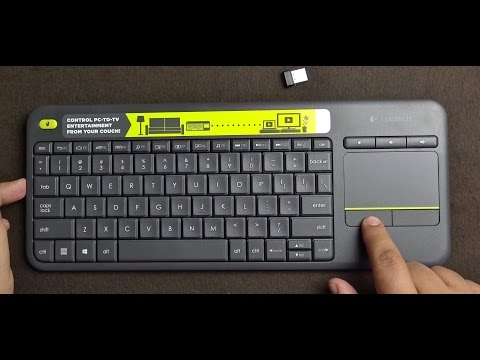 Logitech K400 Plus Wireless Touch Keyboard