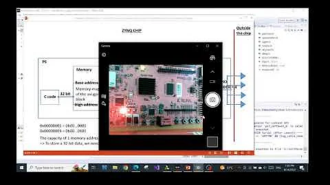 Embedded system, System on chip, Xilinx Zynq-7000 (FPGA), Memory-mapped AXI GPIO, theory. Part 3