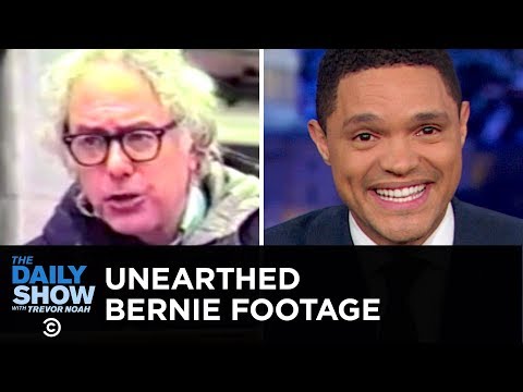 Footage Surfaces from Bernie Sanders’s 1980s Public Access Show | The Daily Show