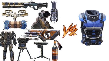 Dynamic Armor Vs Everything || Dynamic Armor vs all Scoresteaks and Operator Skills || CODM Season 6