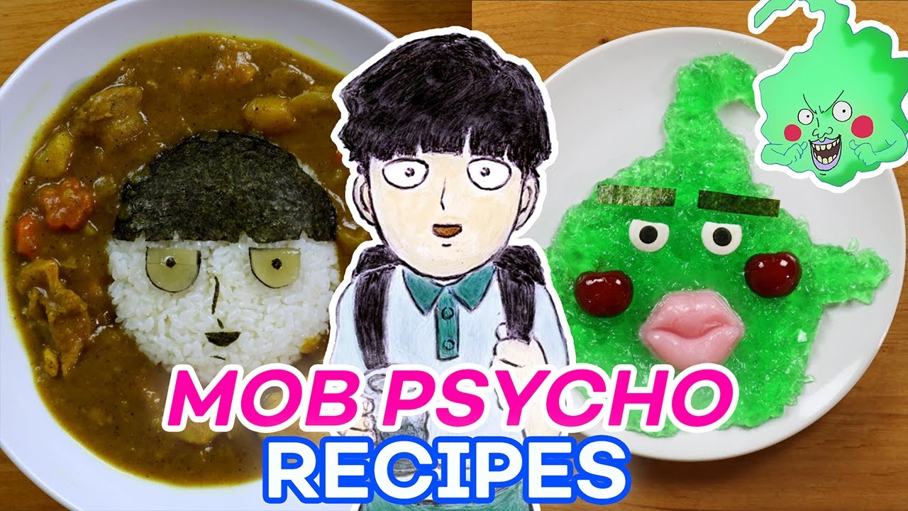 Mob Curry and Dimple Dessert | Cooking with Anime - YouTube