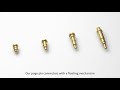 Pogo Pin Connectors ~Floating Mechanism~