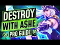 The FULL GUIDE to ASHE - Tricks, Matchups, Laning, Builds and Tips - LoL ADC Guide