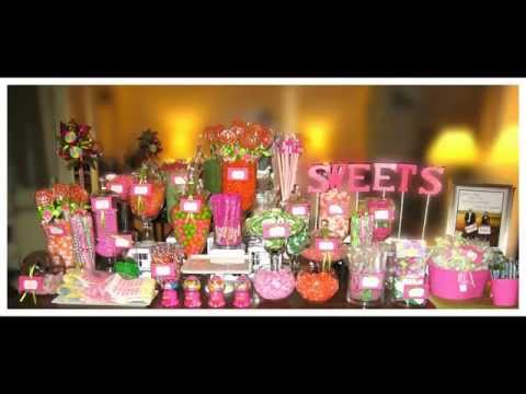 Wedding ideas for the ultimate candy bar!