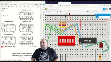 ERT201 020F Week 3 03 Tinkercad Lab 2 More Logic Gates