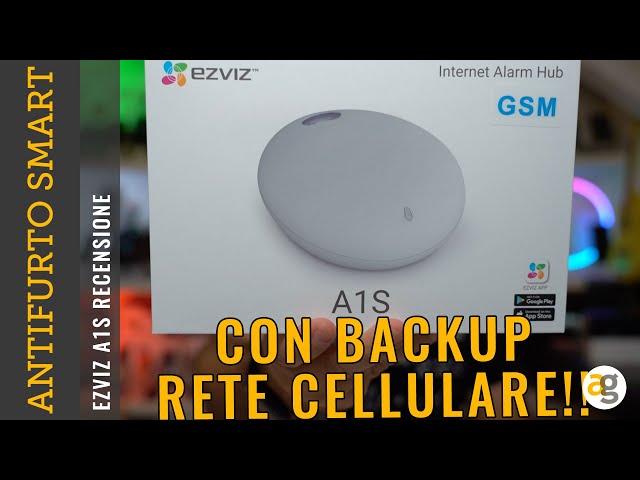 Antifurto SMART EZVIZ A1S recensione 